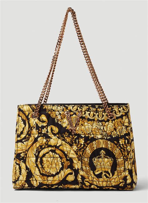 borsetta catena versace|versace barocco bag.